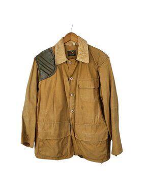 Vintage Field & Stream Duck Hunting Jacket Field Coat Size XL Shooting Canvas